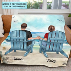 Personalized Blanket - Gift For Couple - You & Me We Got This