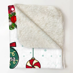 Bonhomme de neige Nana - Couverture personnalisée personnalisée - Fête des Mères, Cadeau de Noël pour grand-mère, maman, membres de la famille 