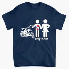 True Love Motorcycle Graphic Shirt for Men - Motorcycle Gifts