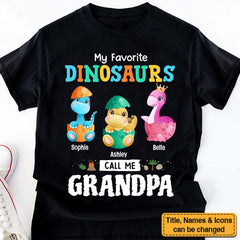 My Favorite Little Monsters Call Me Grandpa Shirt - Hoodie - Sweatshirt