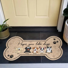Wipe You Paws - Personalized Custom Shape Doormat