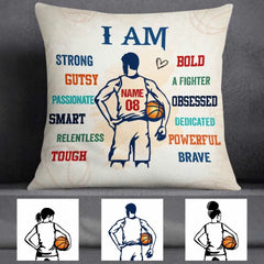 Love Basketball Player Pillow